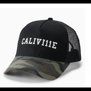 Trucker Hat Caliville Camo Adjustable Snapback Unisex